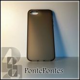 Case Translúcido de Luxo para iPhone 5 (tipo Matte - Preto)